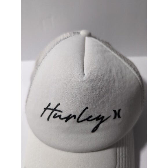 Hurley ICON Trucker Snapback White Cap - Picture 6 of 9